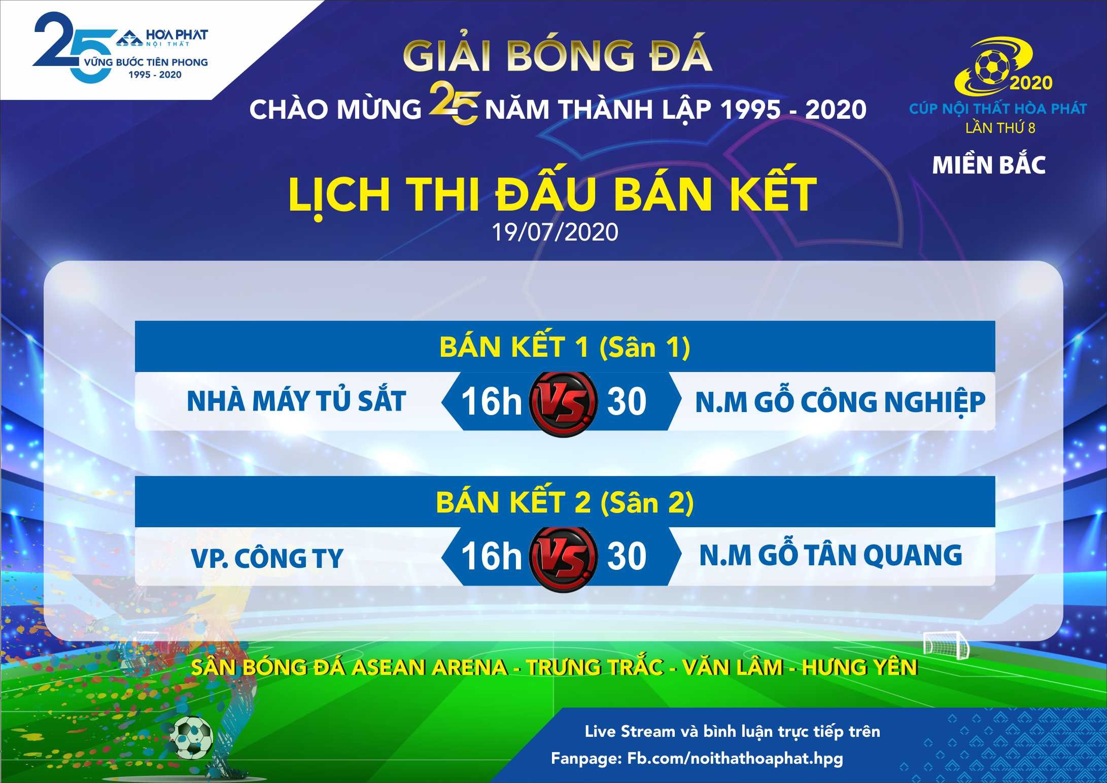 Kết thúc vòng loại cúp Nội thất Hòa Phát: Gọi tên 4 đội xuất sắc vào Bán kết