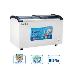 Funiki one-compartment two-wing display freezer HCF 800S1PĐG.N