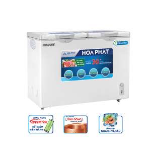 Hoa Phat two-compartment two-wing Inverter freezer HCFI 656S2Đ2
