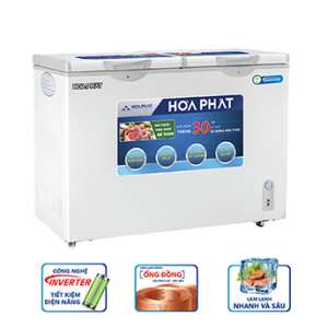 Tủ đông Hòa Phát Inverter 1 ngăn 2 cánh HCFI 666S1Đ2