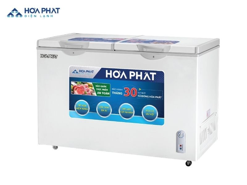 Tủ đông Hòa Phát HCF 666S1Đ2 dung tích 352L phù hợp với siêu thị, cửa hàng to