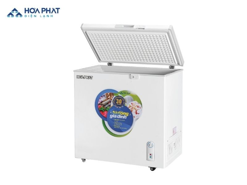 Tủ đông Hòa Phát HCF 336S1N sử dụng gas R600a có hiệu suất làm lạnh nhanh, an toàn với người sử dụng
