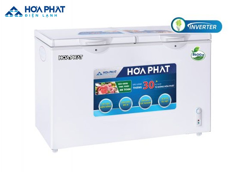 Nếu muốn để nhiều hơn hai loại thực phẩm thì tủ đông Hòa Phát 200L 2 cánh mở HCF 506S2Đ2 là sự lựa chọn phù hợp