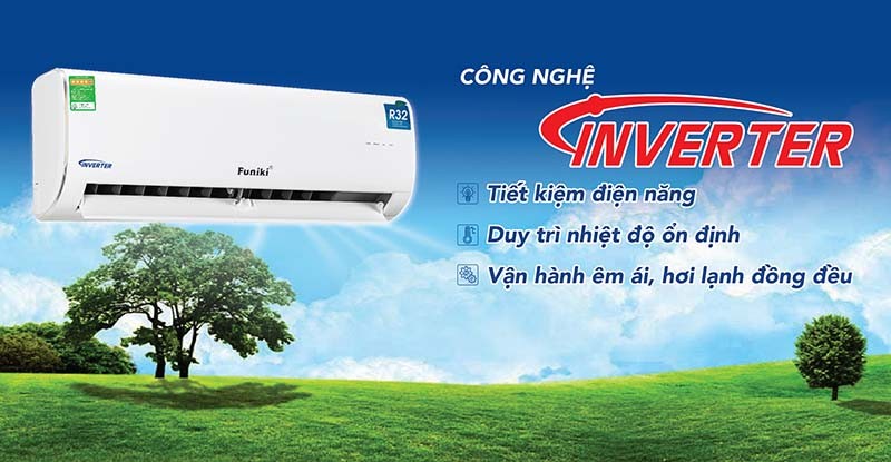 dùng điều hoà inverter tốn bao nhiêu số điện
