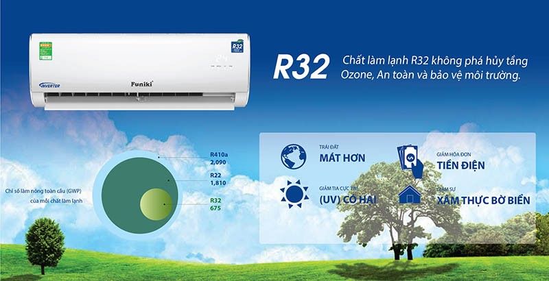 Điều hòa Funiki 9000 thân thiện môi trường