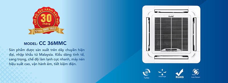 Điều hòa âm trần âm trần CC 36MMC