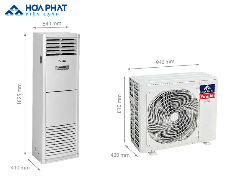 Điều hòa tủ đứng Funiki 36000btu 2 chiều