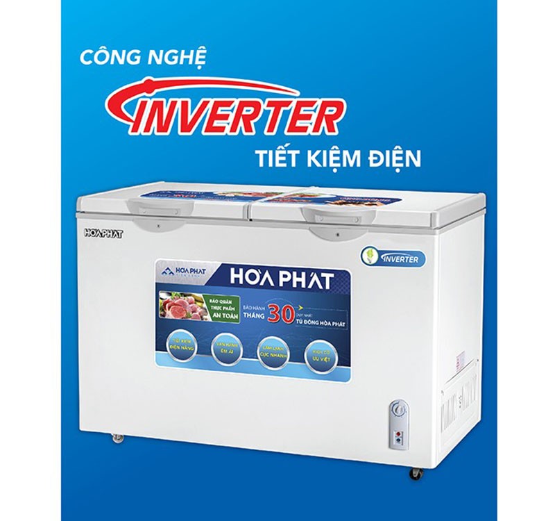 Tủ đông 2 ngăn tiết kiệm điện công nghệ Inverter