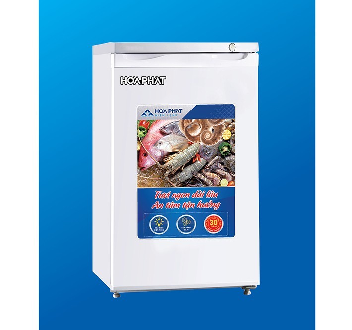 Tủ đông HUF 300SR1 với máy nén hiệu suất cao, làm lạnh trực tiếp