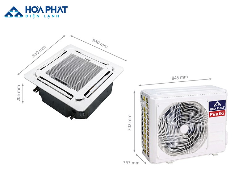 Điều hòa Funiki CH 24MMC có độ ồn thấp, vận hành êm ái và tiết kiệm điện năng