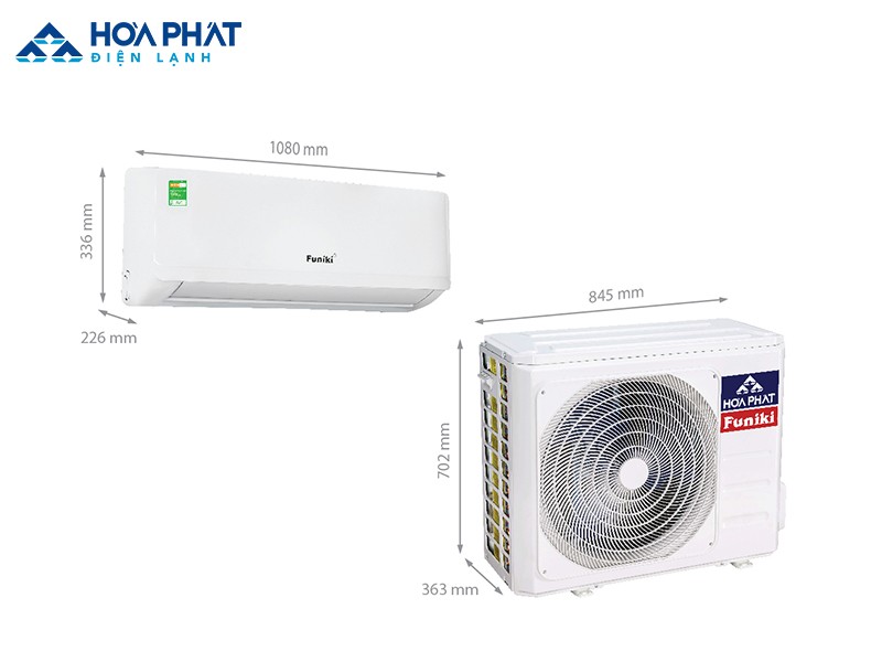 Điều hòa Funiki SH 24MMC2 sử dụng các ống đồng ở dàn nóng, có độ bền cao hơn các loại vật liệu khác