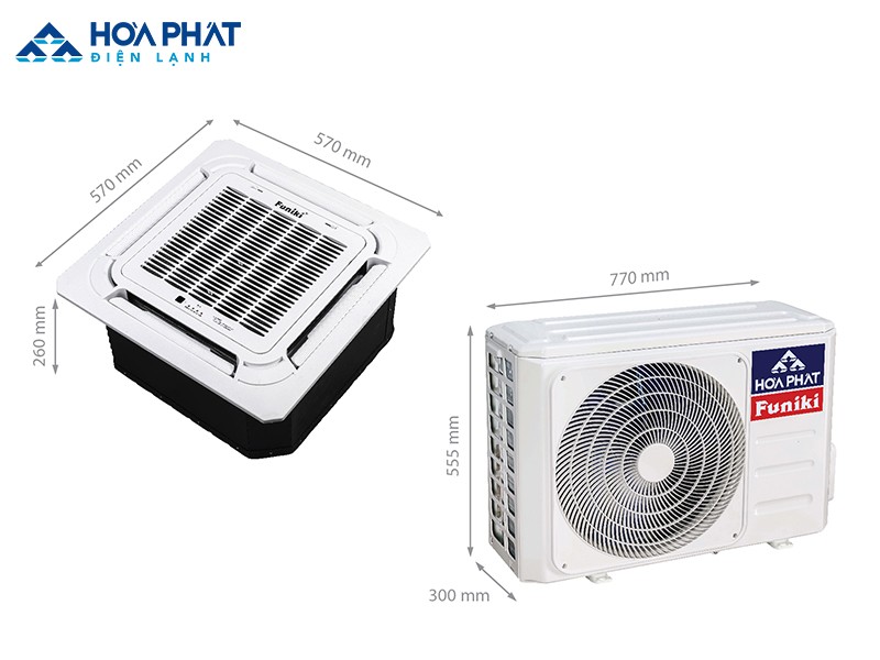 Điều hòa Funiki 2 chiều âm trần CH 18MMC giúp người dùng nhanh chóng tận hưởng chất lượng không khí êm ái, dễ chịu