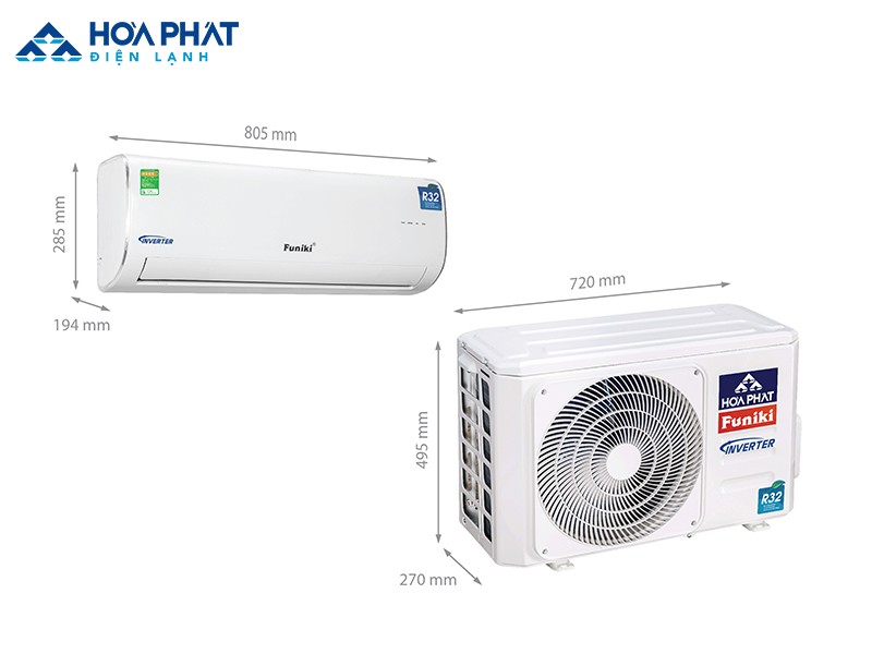  Máy điều hòa HIC 12MMC sử dụng gas R32 thân thiện với môi trường