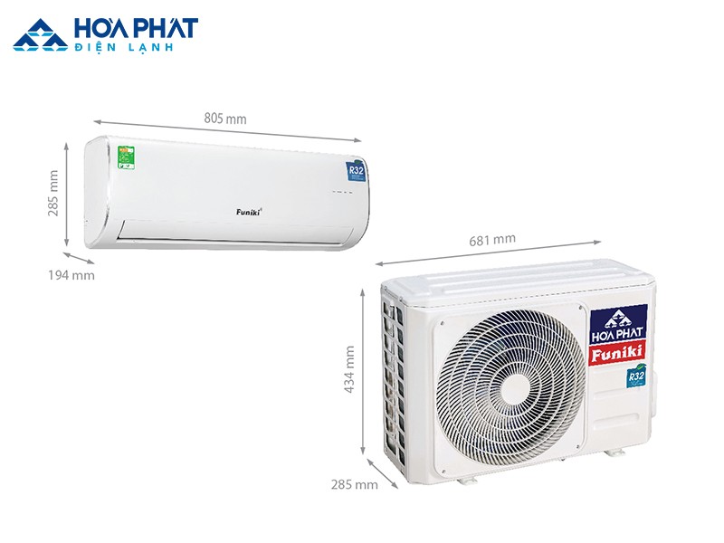 Điều hòa Funiki HSC 12MMC phù hợp với căn phòng 15 - 20 m2 mà người dùng coi trọng cả giá cả và chất lượng