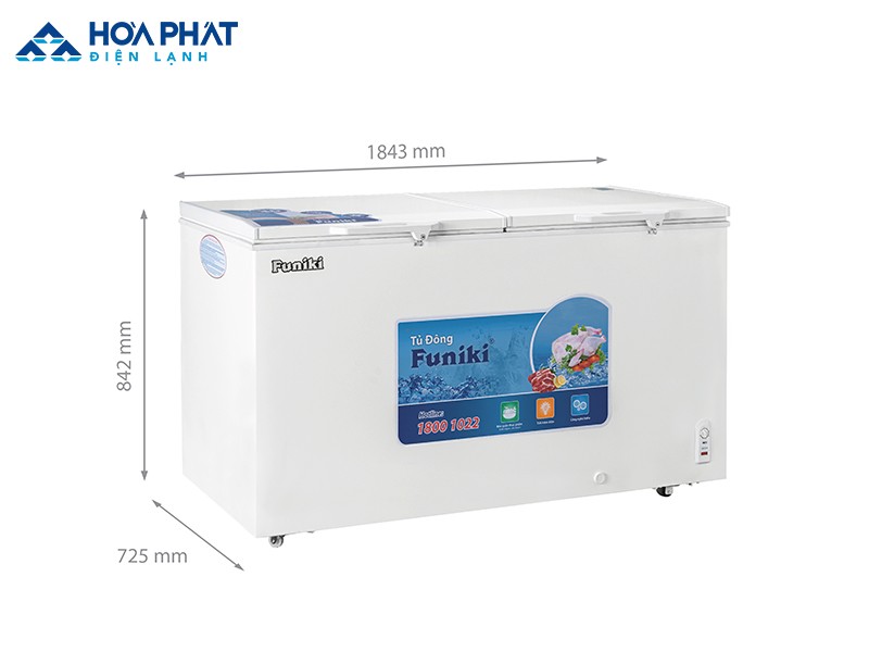 Kích thước tủ cấp đông dung tích từ 450L - 600L