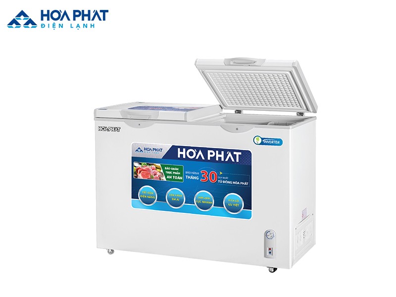 Tủ đông Hòa Phát Inverter 2 ngăn 2 cánh HCFI 506S2Đ2