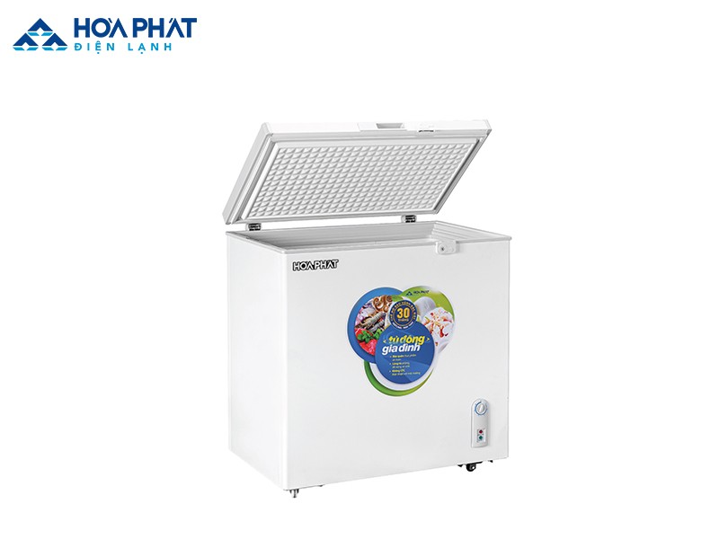 Tủ đông Hòa Phát HCF 336S1Đ1 với dung tích 162 lít thích hợp cho các gia đình có từ 3 - 4 người