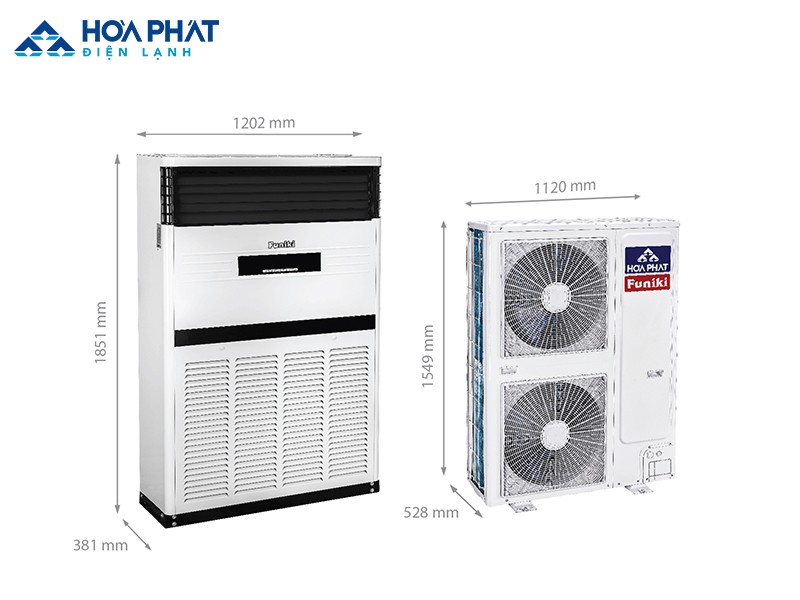 Điều hòa Funiki FC 100MMC là mẫu điều hòa 1 chiều có công suất lớn nhất tại Điện Lạnh Hòa Phát