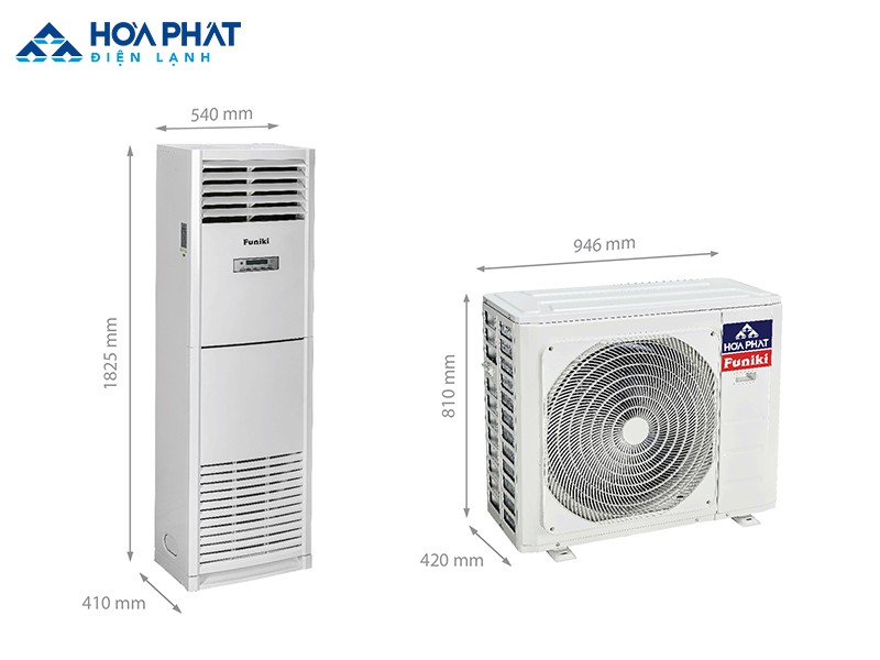 Không gian phòng khách lớn, trên 40m2 cần sự linh hoạt của thiết bị nên sử dụng điều hòa điều hòa Funiki FC 36MMC