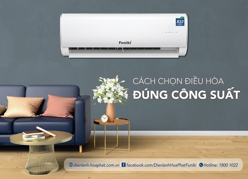 Để điều hoà đủ mát cần chọn đúng công suất, đúng BTU cho phòng (dẫn đến bài 4- BTU ở điều hòa nghĩa là gì)