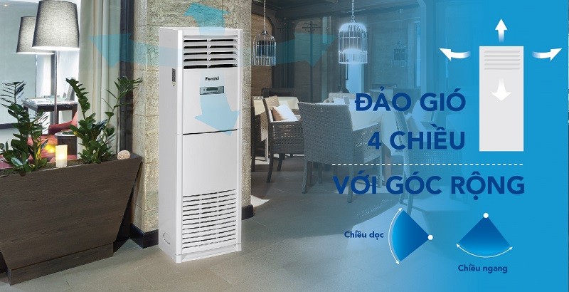 Điều hòa tủ đứng FC 27MMC của thương hiệu Hòa Phát sang trọng đặt được nhiều không gian nhà hàng khác nhau