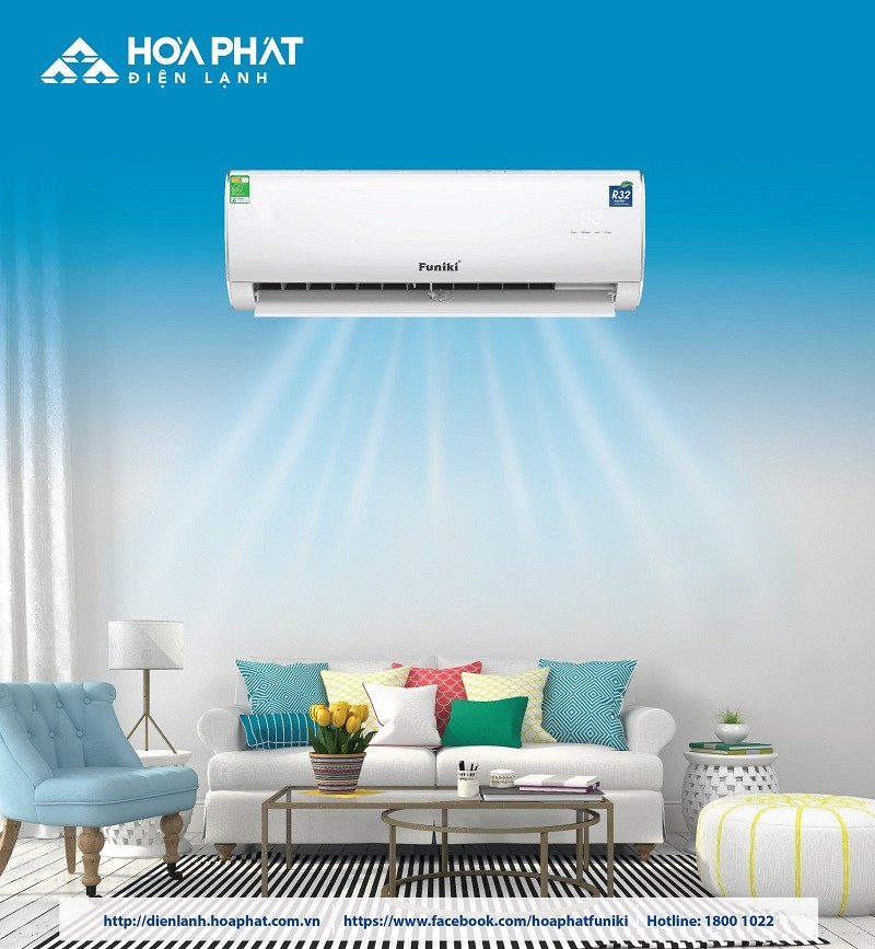 Chọn công suất điều hòa phù hợp với diện tích phòng