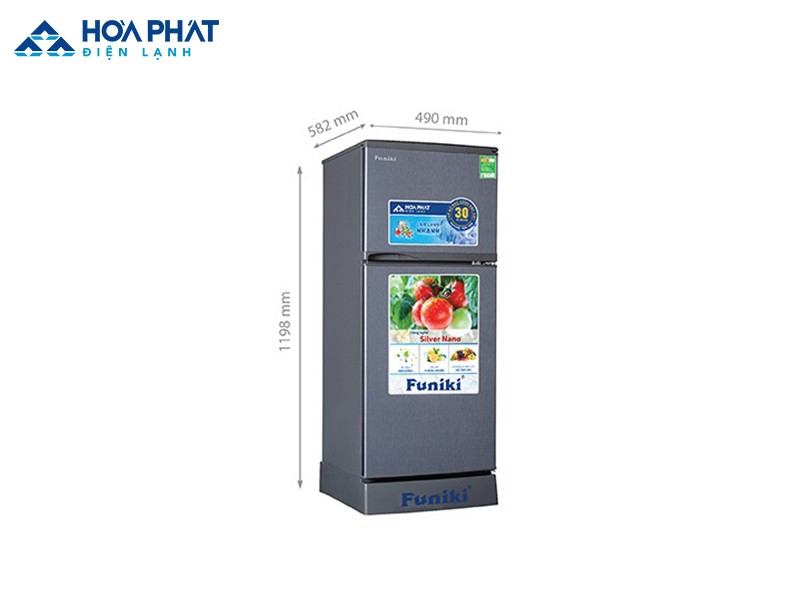 Kích thước Tủ lạnh Funiki FR-125CI 120L