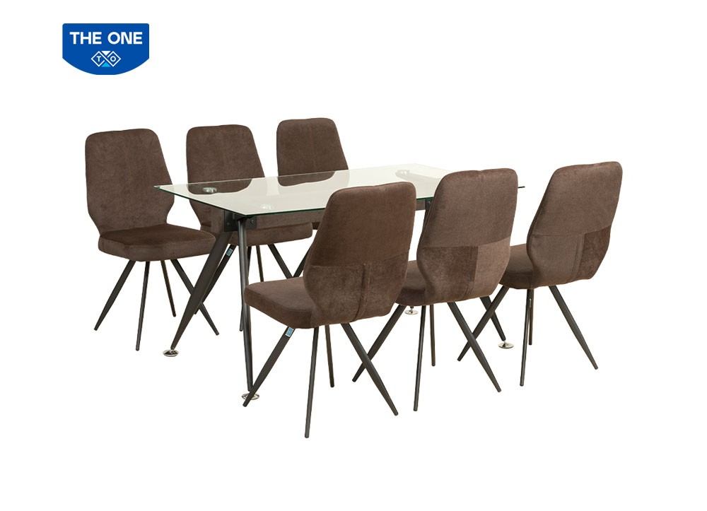 Bàn ghế ăn khung thép THE ONE B65 - G65