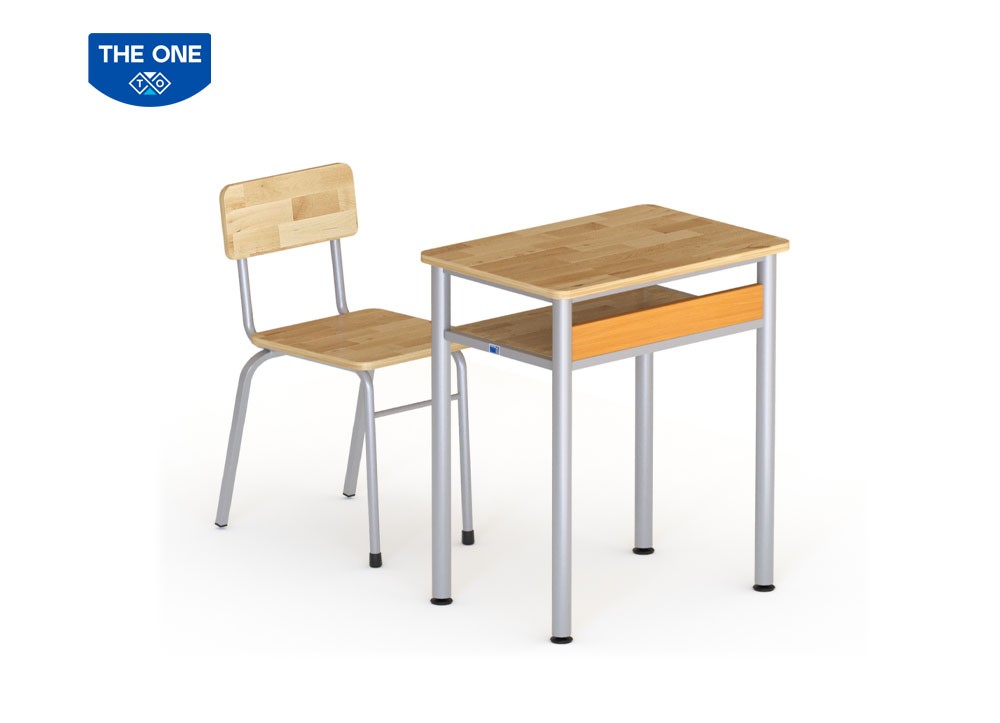 Bàn học sinh gỗ tự nhiên THE ONE BHS115-6G / BHS115-7G