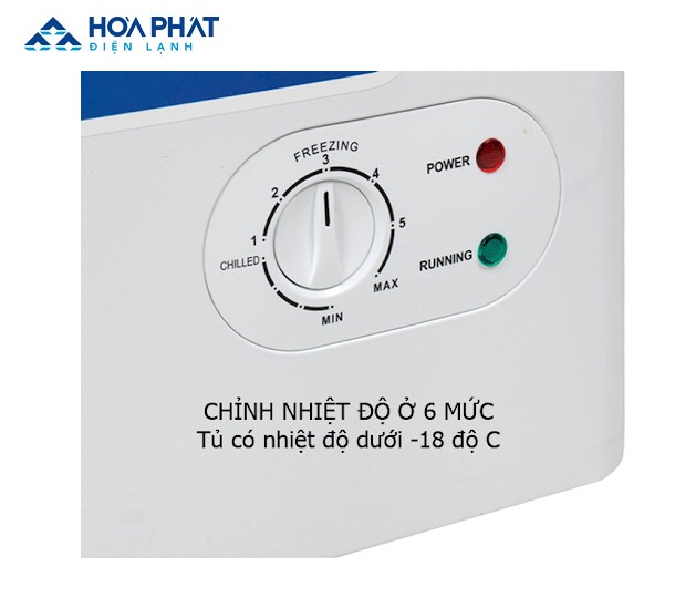 Cách điều chỉnh nhiệt độ tủ đông