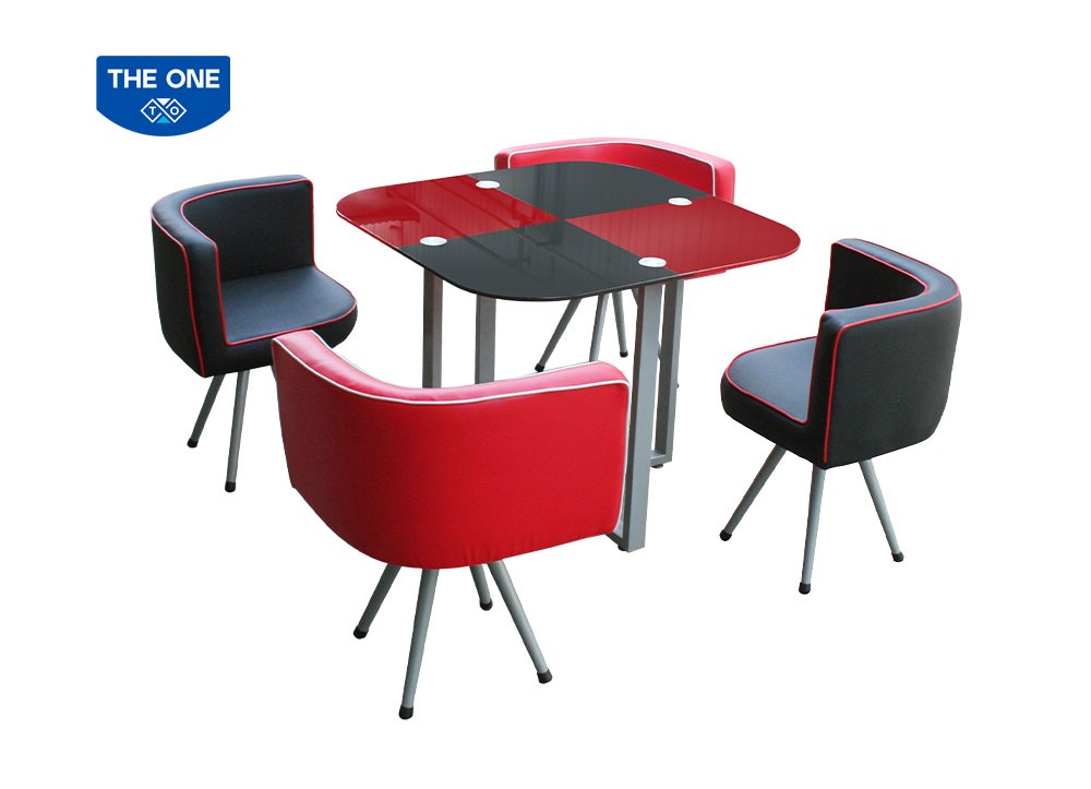 Bàn ghế ăn nhanh THE ONE B38 - G38
