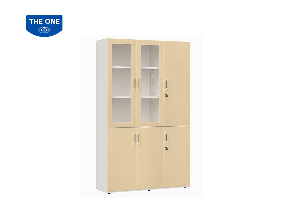 Tủ sắt cánh gỗ THE ONE TU09K5GM