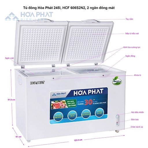 Các tiện ích của tủ đông