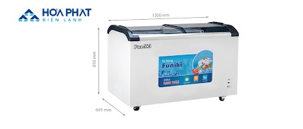 Tủ đông trưng bày Funiki 1 ngăn 2 cánh HCF 800S1PĐG.N