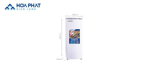 Tủ đông HP kiểu đứng 208 lít HUF 450SR1