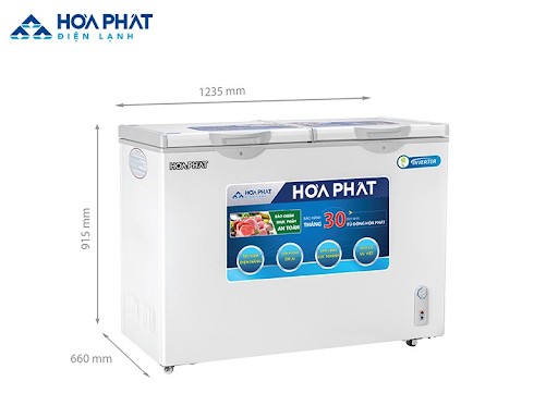 Tủ đông tiết kiệm điện năng Hòa Phát