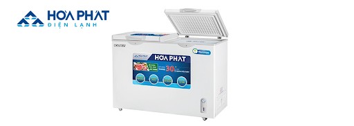 Tủ đông Hòa Phát Inverter 1 ngăn 2 cánh HCFI 666S1Đ2