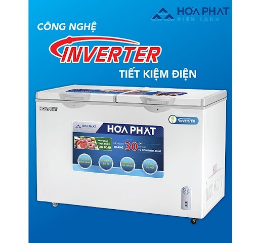Tủ đông Hòa Phát sử dụng công nghệ inverter