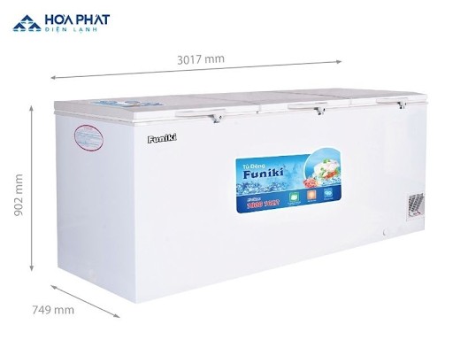 Cấu tạo của tủ đông nằm ngang