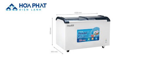  Tủ đông Funiki 1 ngăn 2 cánh