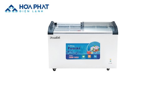 tủ kem mặt kính 