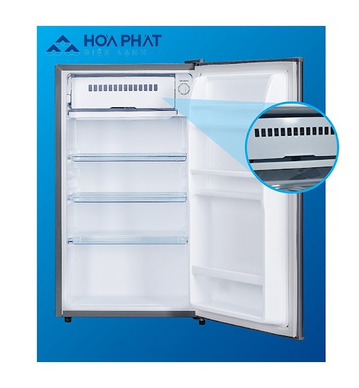 kích thước tủ lạnh 1 cánh loại lớn rộng rãi hơn tủ thường