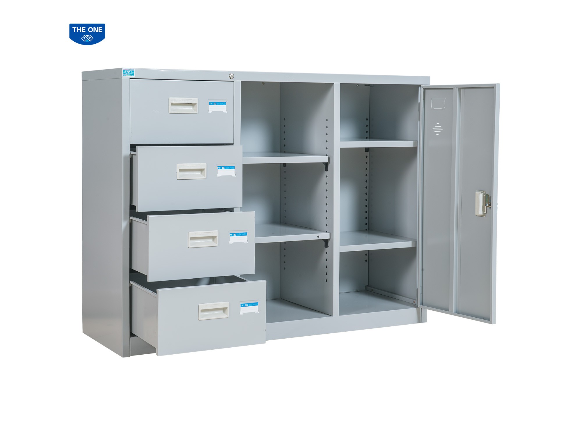 TỦ SẮT GHÉP KHỐI THE ONE TU118-4D