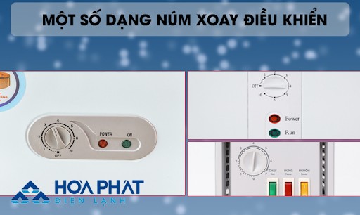 Vặn nút chỉnh nhiệt Thermostat