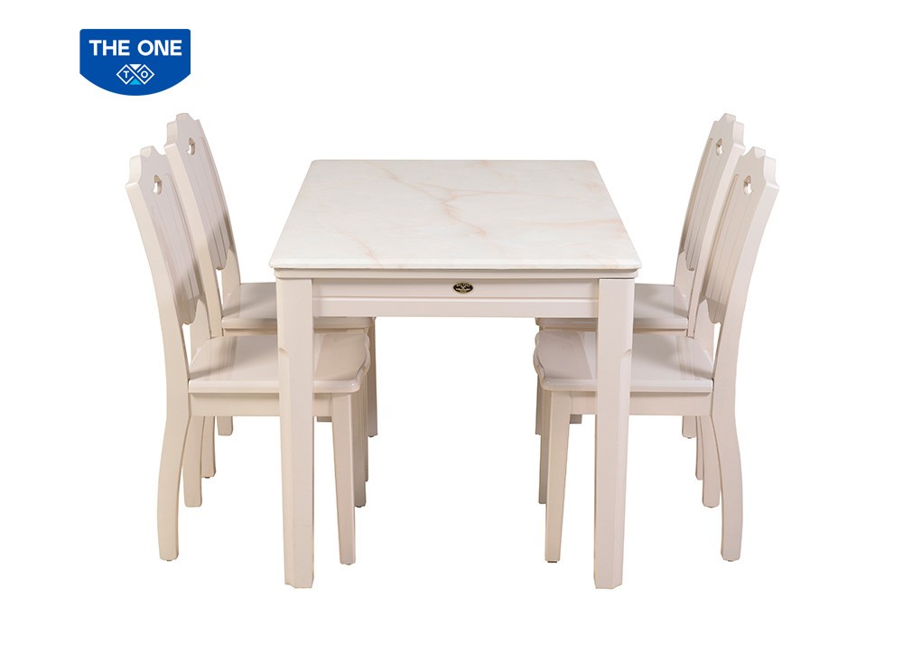 Bàn ghế ăn cao cấp THE ONE HGB66A-B - HGG66