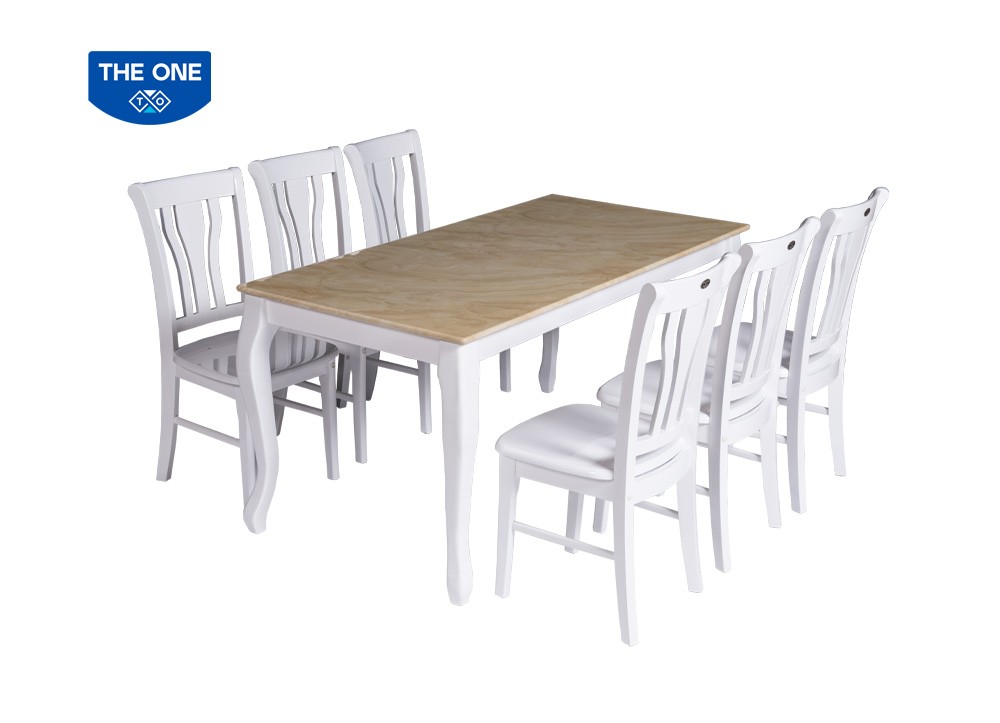 Bàn ghế ăn cao cấp THE ONE HGB61A-B - HGG61