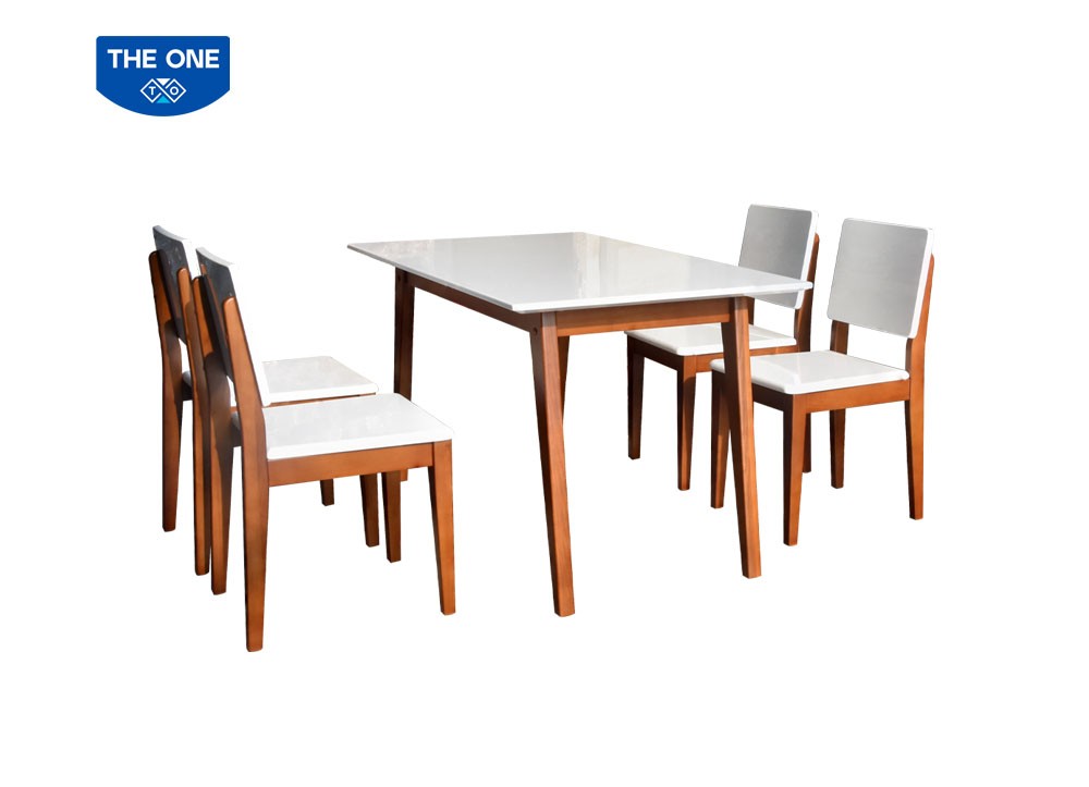 Bàn ghế ăn cao cấp THE ONE HGB63A-B  -  HGG63