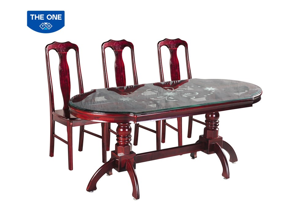 Bàn ghế ăn gỗ tự nhiên THE ONE TB10