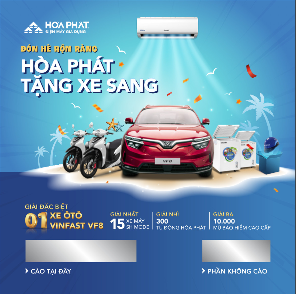 THÔNG BÁO THU HỒI THẺ CÀO KHÔNG HỢP LỆ THUỘC CHƯƠNG TRÌNH HOÀ PHÁT TẶNG XE SANG