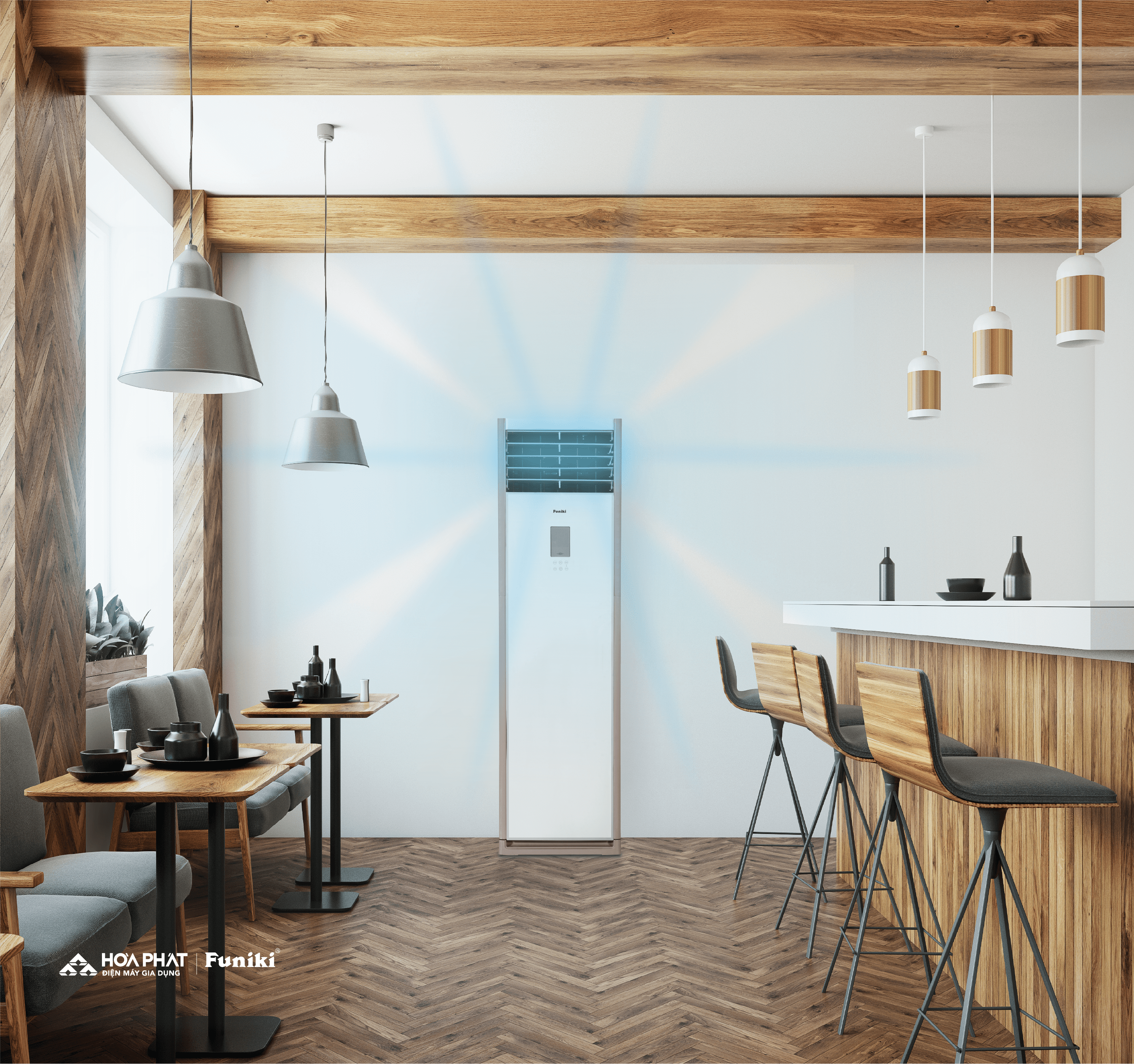 Điều hòa tủ đứng Funiki 3HP FC27MMC1